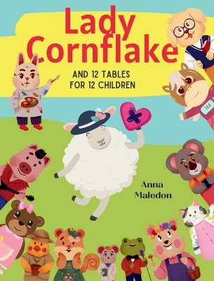 Book cover for Lady Cornflake and 12 Tables for 12 Children