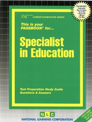 Book cover for Specialist in Education