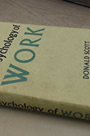 Cover of Psychology of Work