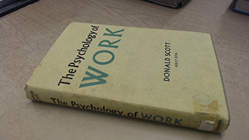 Book cover for Psychology of Work