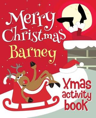 Book cover for Merry Christmas Barney - Xmas Activity Book