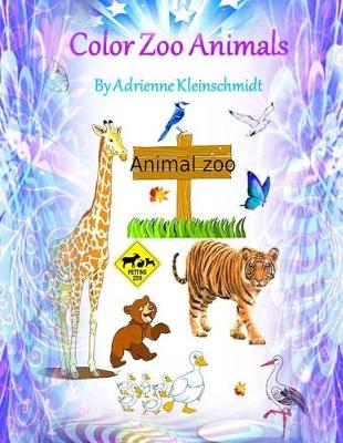 Book cover for Color Zoo Animals!