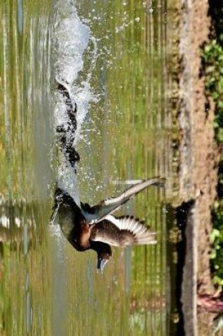 Cover of Tufted Duck Taking Flight From a Pond Journal