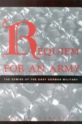 Cover of Requiem for an Army