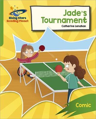 Book cover for Reading Planet: Rocket Phonics – Target Practice – Jade's Tournament – Green