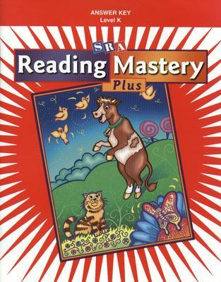 Book cover for Reading Mastery K 2001 Plus Edition, Answer Key