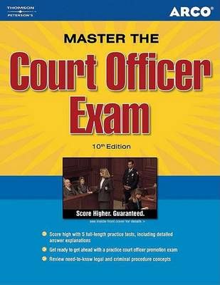 Cover of Arco Master the Court Officer Exam