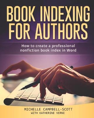 Book cover for Book Indexing For Authors