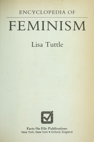 Cover of Encyclopedia of Feminism