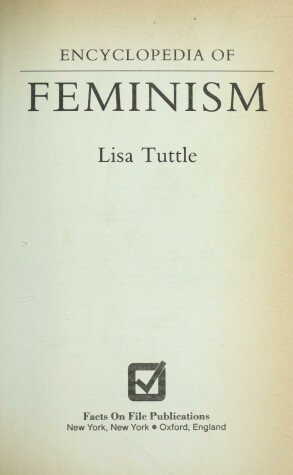 Book cover for Encyclopedia of Feminism