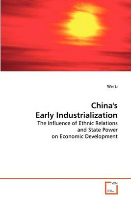 Book cover for China's Early Industrialization