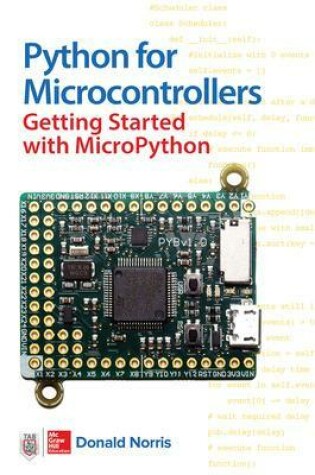 Cover of Python for Microcontrollers: Getting Started with MicroPython