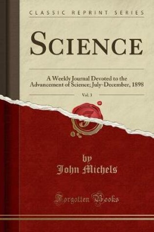 Cover of Science, Vol. 3