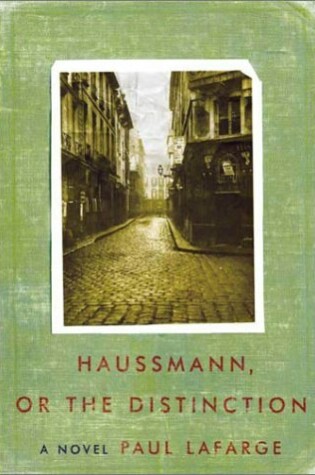 Cover of Haussmann or the Distinction