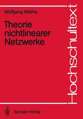 Cover of Theorie Nichtlinearer Netzwerke