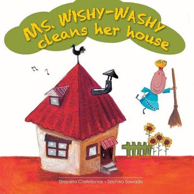 Book cover for Ms. Wishy-Washy cleans her house