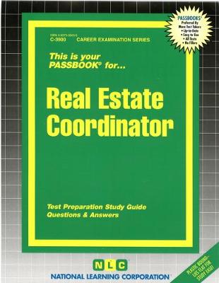 Book cover for Real Estate Coordinator