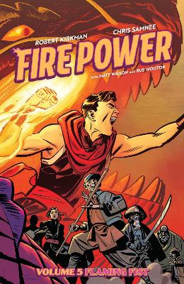 Book cover for Fire Power by Kirkman & Samnee, Volume 5