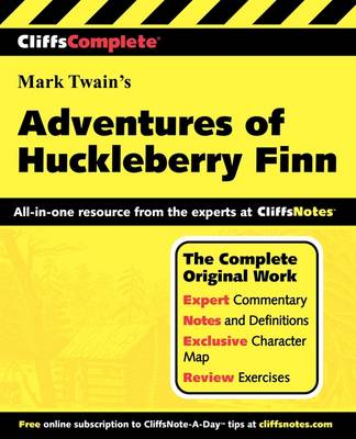 Book cover for CliffsComplete Twain's The Adventures of Huckleberry Finn