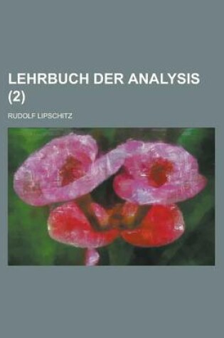 Cover of Lehrbuch Der Analysis (2 )