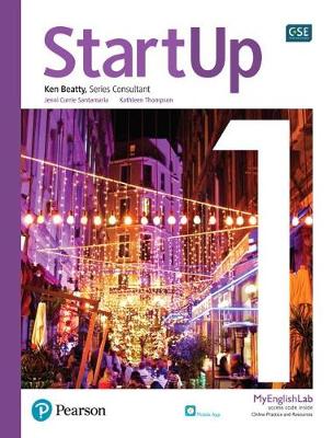 Book cover for StartUp 1 Student Book with MyEnglishLab & App