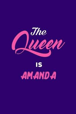 Book cover for The Queen is Amanda, Little Women