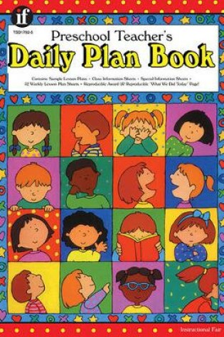 Cover of Preschool Teacher's Daily Plan Book