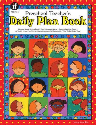 Book cover for Preschool Teacher's Daily Plan Book