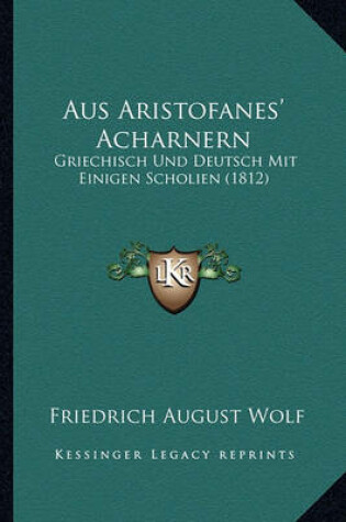 Cover of Aus Aristofanes' Acharnern