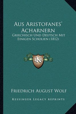 Book cover for Aus Aristofanes' Acharnern