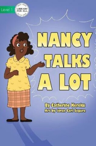 Cover of Nancy Talks A Lot