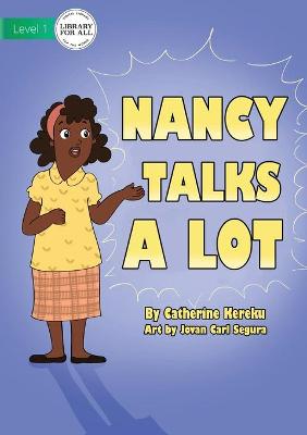 Book cover for Nancy Talks A Lot