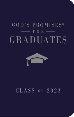 Book cover for God's Promises for Graduates: Class of 2023 - Navy NKJV