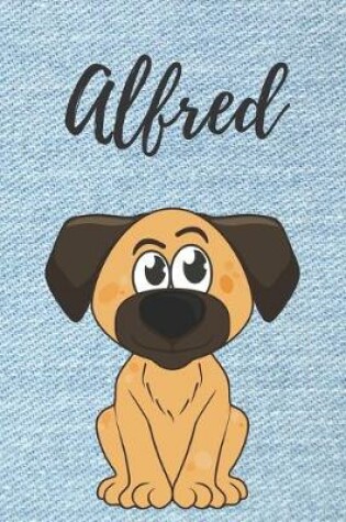 Cover of Alfred Hunde Notizbuch / Malbuch / Tagebuch / Journal / DIN A5 / Geschenk