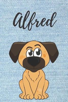 Book cover for Alfred Hunde Notizbuch / Malbuch / Tagebuch / Journal / DIN A5 / Geschenk