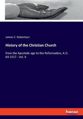 Book cover for History of the Christian Church