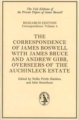 Book cover for The Correspondence and Other Papers of James Boswell