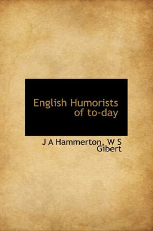 Cover of English Humorists of To-Day