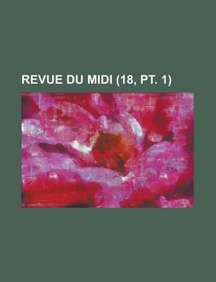 Book cover for Revue Du MIDI (18, PT. 1)