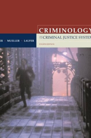 Cover of Criminology and the Criminal Justice System