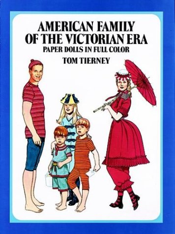 Book cover for American Family of the Victorian Era Paper Dolls in Full Colour