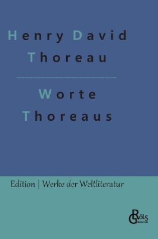 Cover of Worte Thoreaus