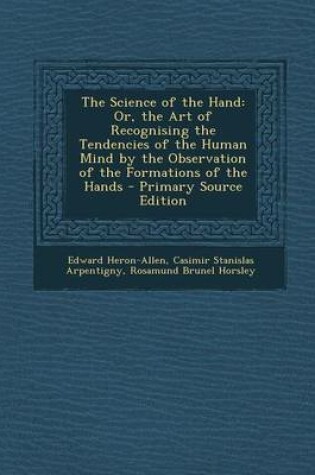 Cover of The Science of the Hand