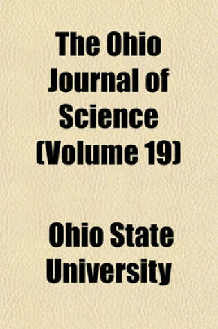 Cover of The Ohio Journal of Science (Volume 19)