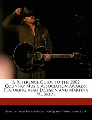 Book cover for A Reference Guide to the 2002 Country Music Association Awards