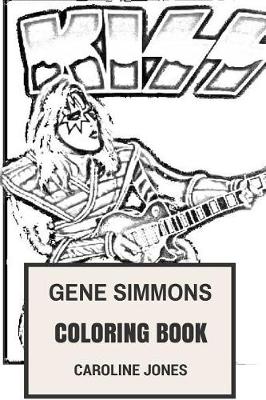 Cover of Gene Simmons Coloring Book