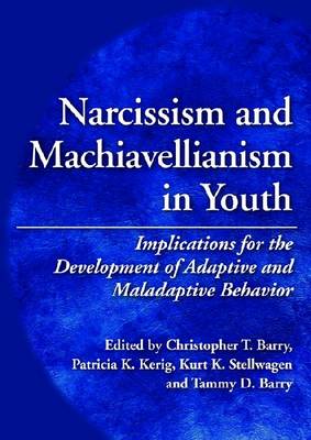 Cover of Narcissism and Machiavellianism in Youth