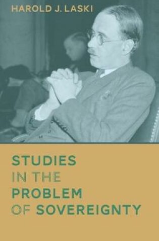 Cover of Studies in the Problem of Sovereignty (1917)