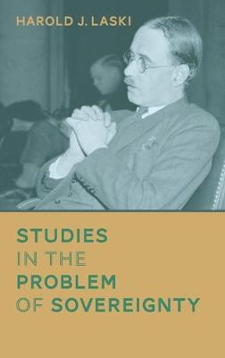 Book cover for Studies in the Problem of Sovereignty (1917)