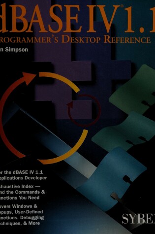 Cover of dBase IV 1.1 Programmer's Desktop Reference